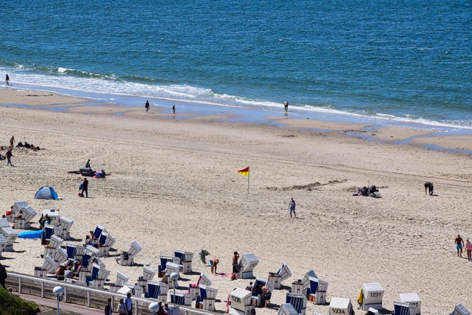 Haus Metropol App 108 Mit Meerblick Und Cityblick 3 Balkone Westerland Exterior photo